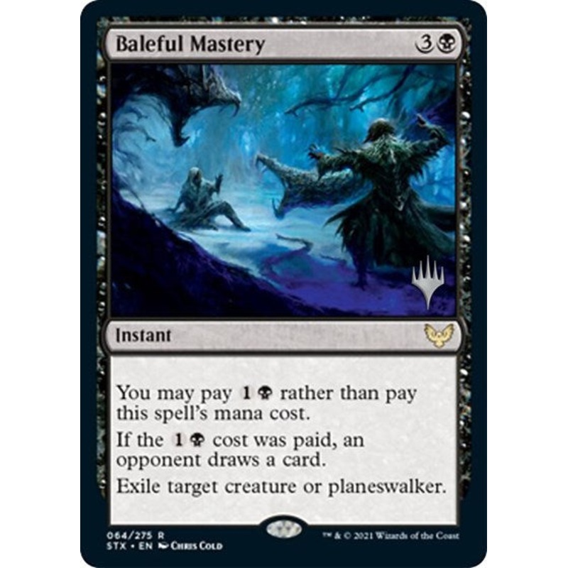 Baleful Mastery (Promo Pack) [Strixhaven: School of Mages Promos]