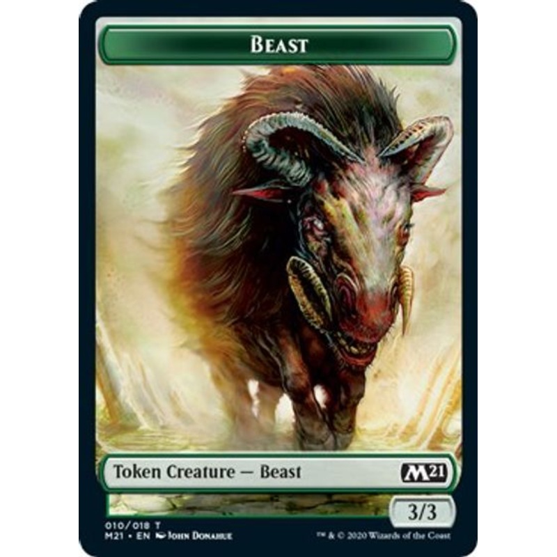 Beast // Insect Double-Sided Token [Challenger Decks 2021 Tokens]
