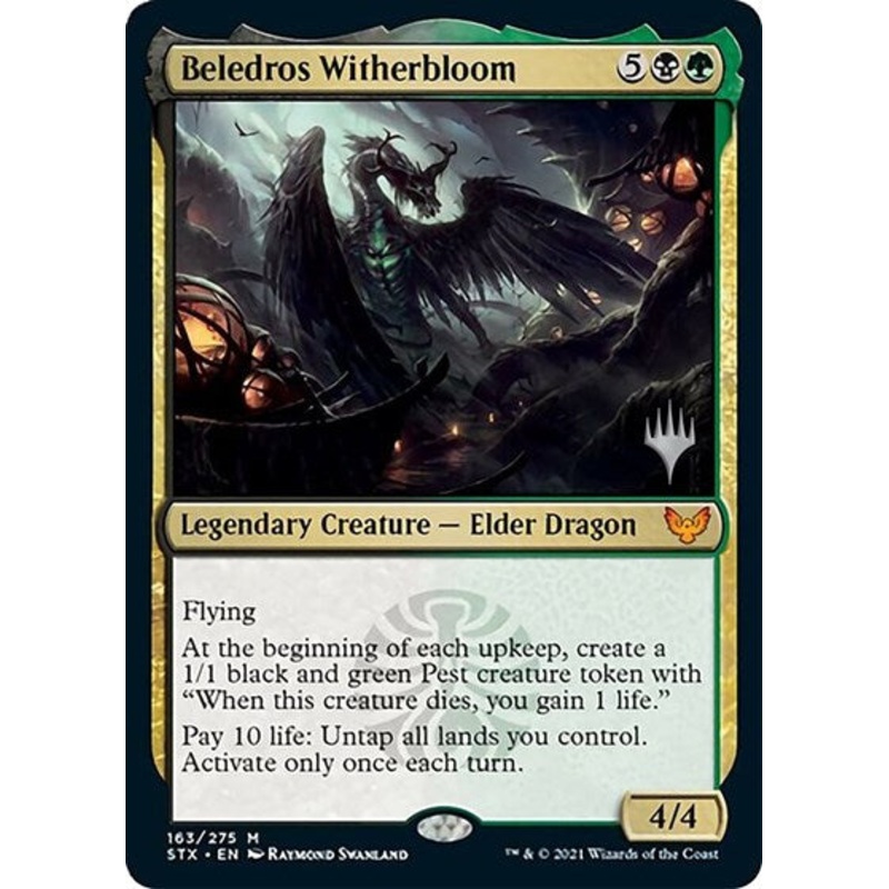 Beledros Witherbloom (Promo Pack) [Strixhaven: School of Mages Promos]