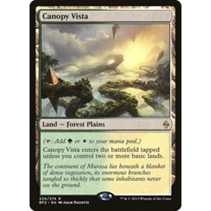 Canopy Vista [Battle for Zendikar Promos]