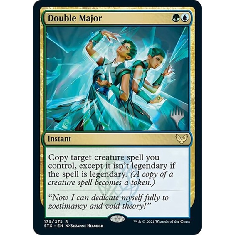 Double Major (Promo Pack) [Strixhaven: School of Mages Promos]