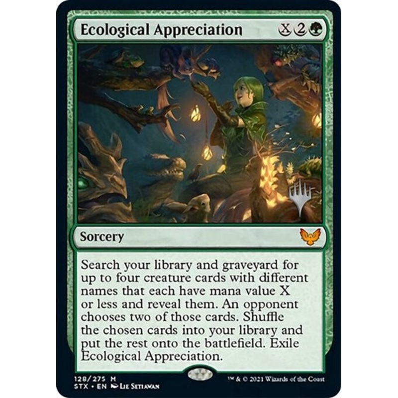 Ecological Appreciation (Promo Pack) [Strixhaven: School of Mages Promos]