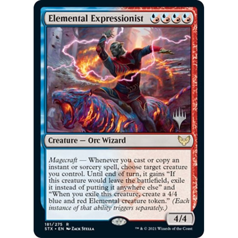Elemental Expressionist (Promo Pack) [Strixhaven: School of Mages Promos]