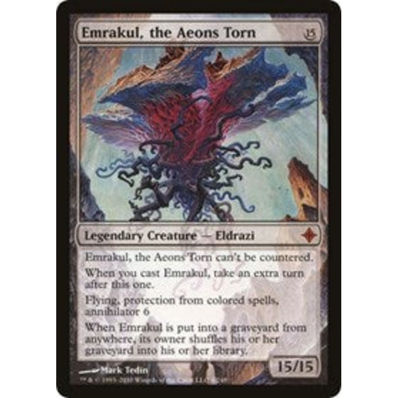 Emrakul, the Aeons Torn (Rise of the Eldrazi) [Oversize Cards]