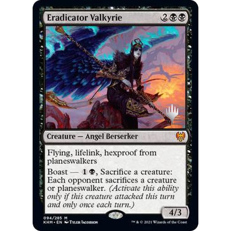 Eradicator Valkyrie (Promo Pack) [Kaldheim Promos]