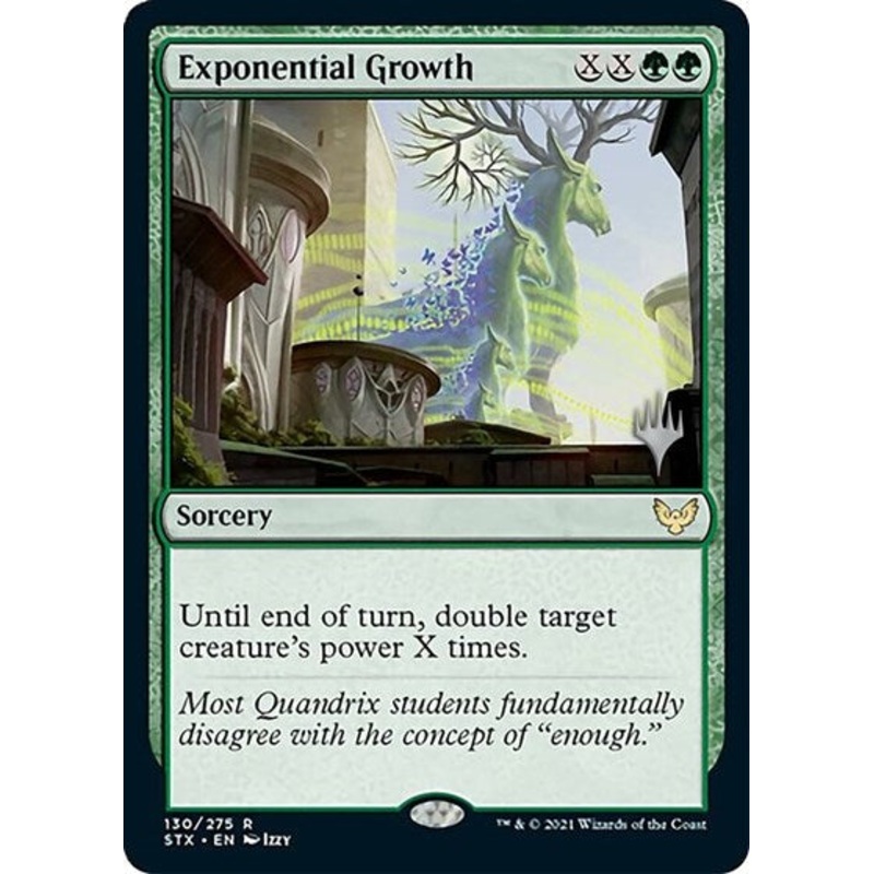Exponential Growth (Promo Pack) [Strixhaven: School of Mages Promos]