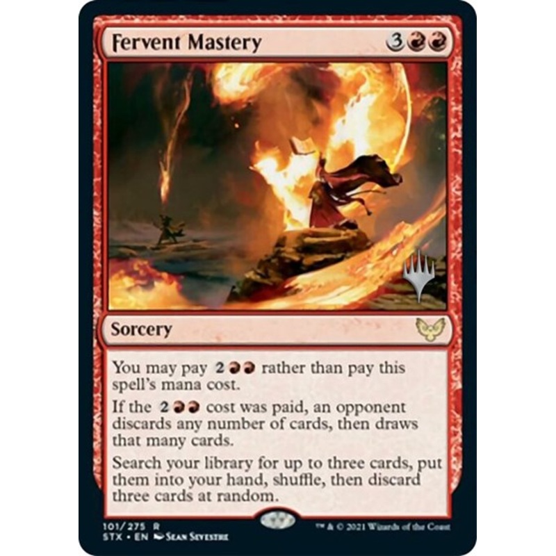 Fervent Mastery (Promo Pack) [Strixhaven: School of Mages Promos]