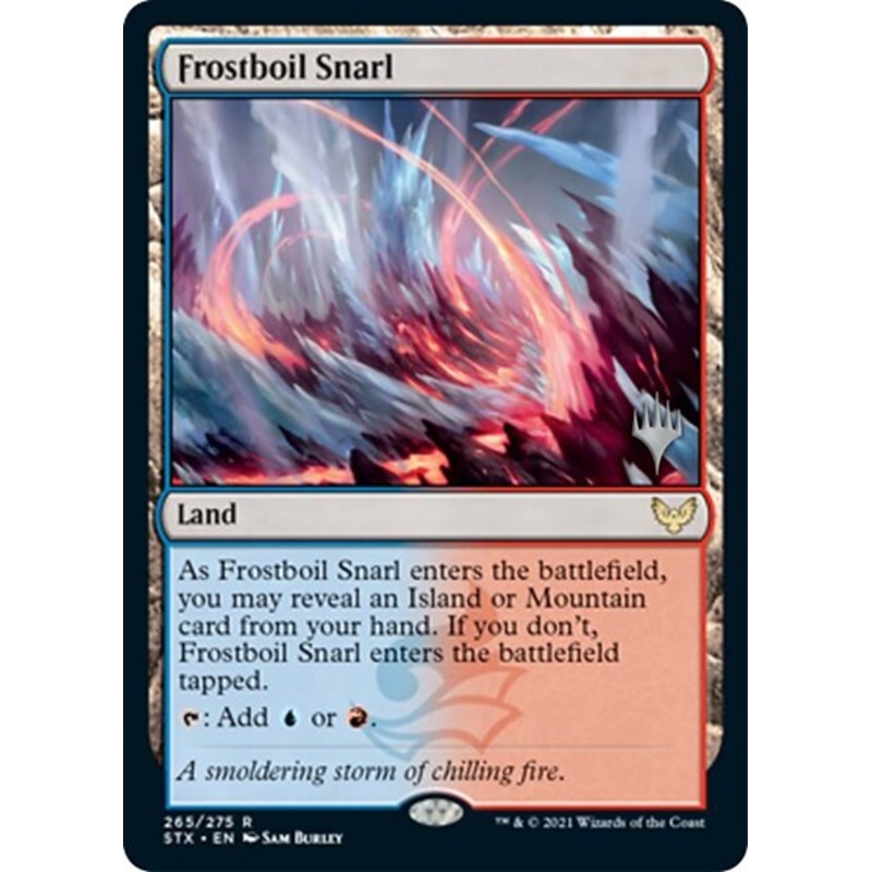 Frostboil Snarl (Promo Pack) [Strixhaven: School of Mages Promos]