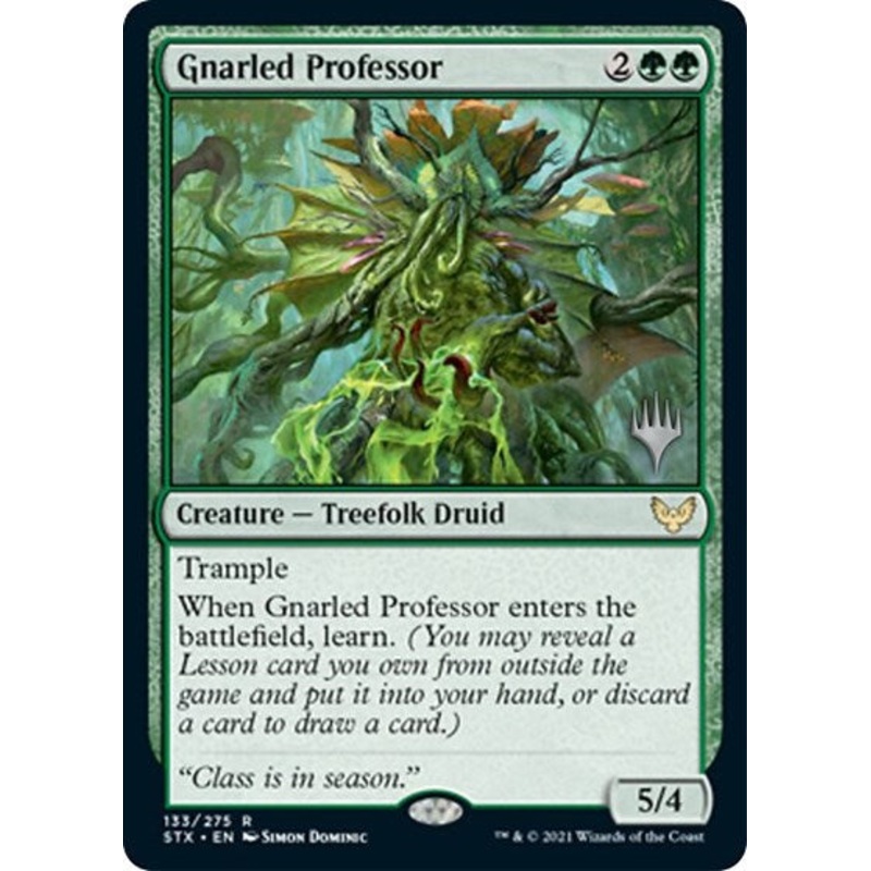Gnarled Professor (Promo Pack) [Strixhaven: School of Mages Promos]