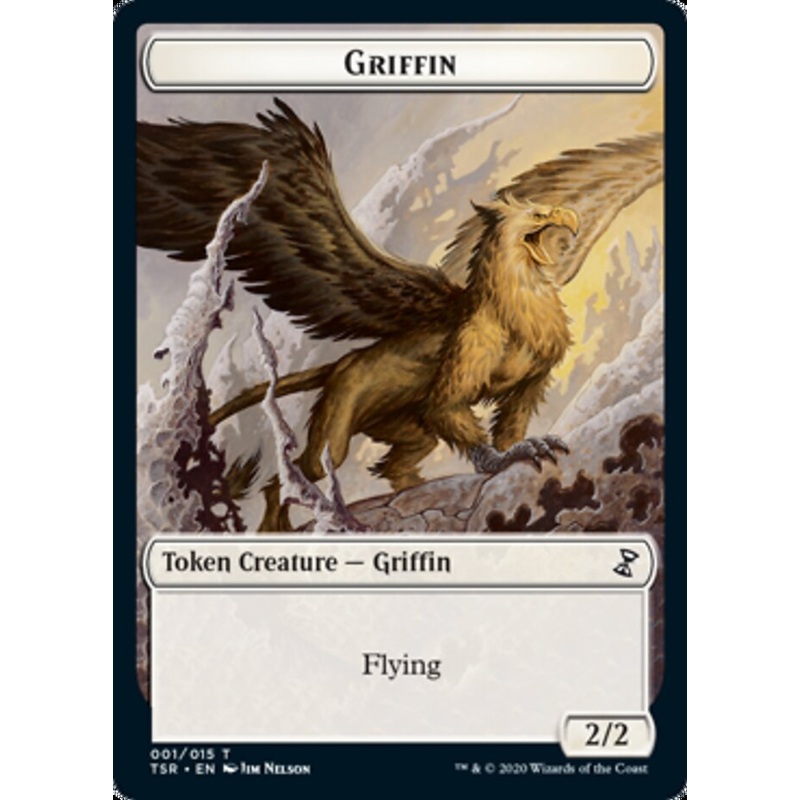 Griffin Token [Time Spiral Remastered Tokens]