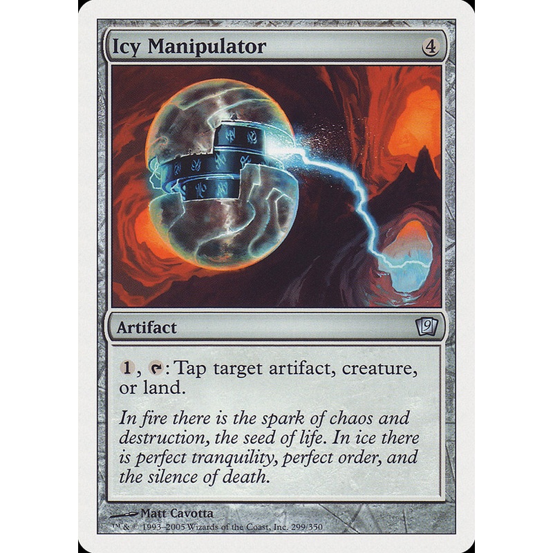Icy Manipulator (9th Edition) [Oversize Cards]