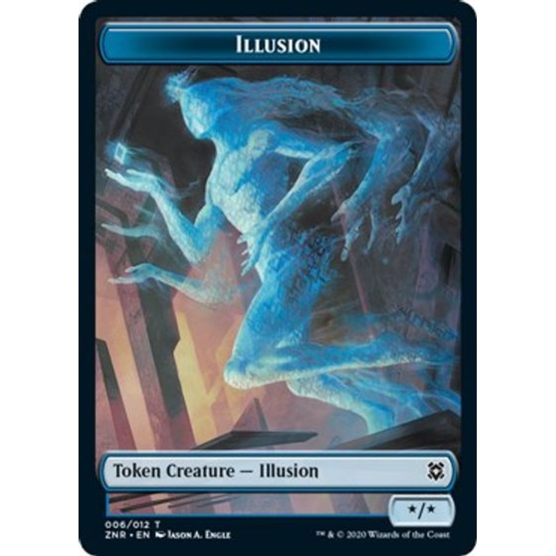 Illusion // Pegasus Double-Sided Token [Challenger Decks 2021 Tokens]