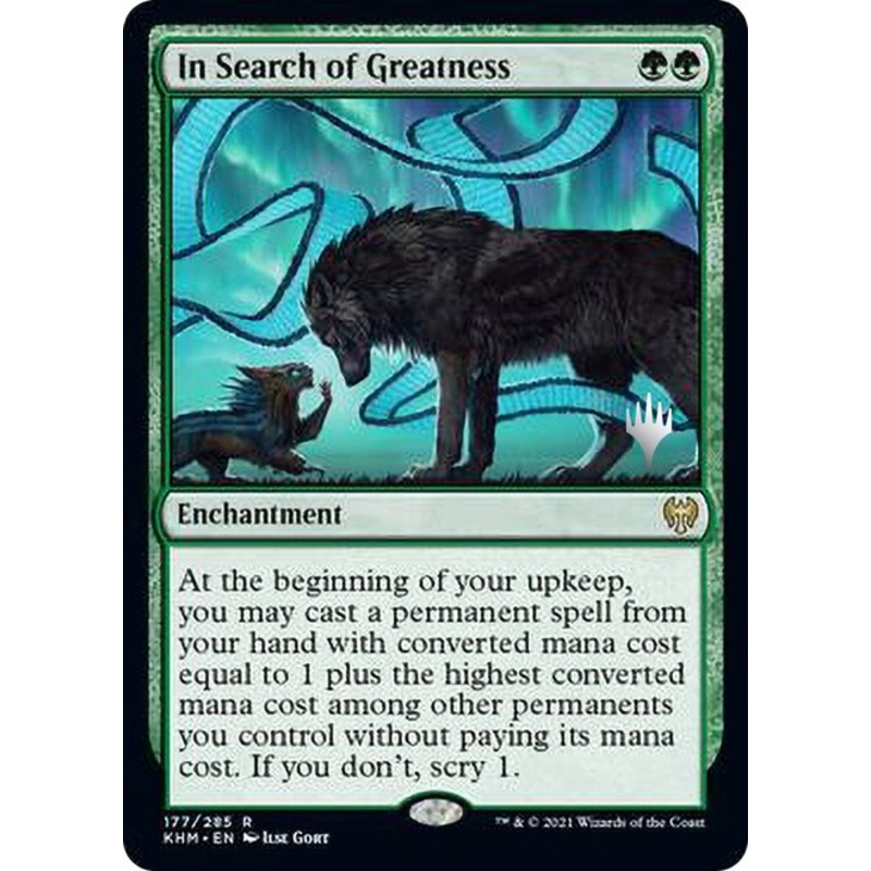 In Search of Greatness (Promo Pack) [Kaldheim Promos]
