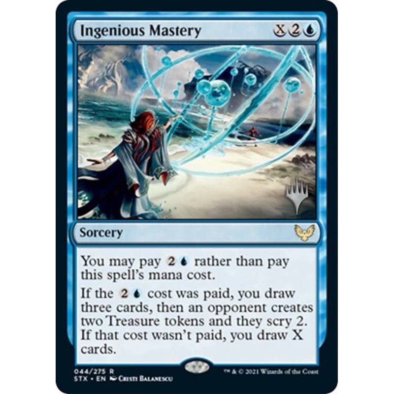 Ingenious Mastery (Promo Pack) [Strixhaven: School of Mages Promos]
