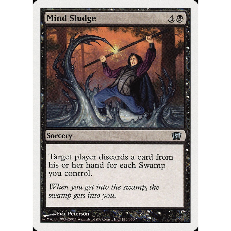 Mind Sludge (8th Edition) (Oversized) [Oversize Cards]