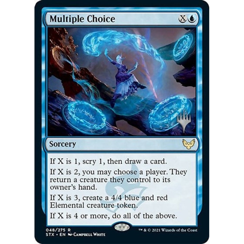 Multiple Choice (Promo Pack) [Strixhaven: School of Mages Promos]