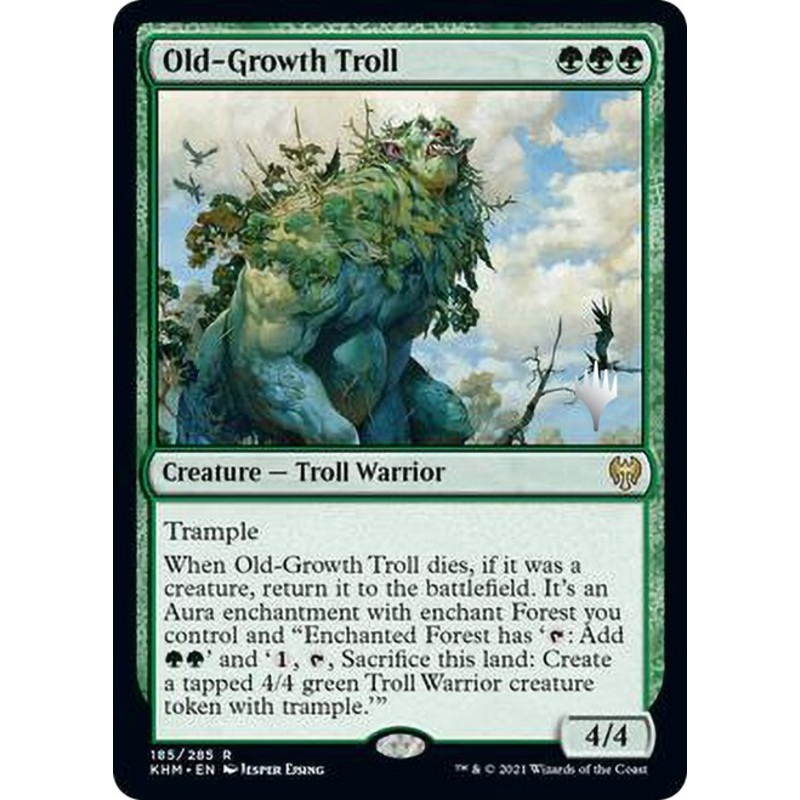 Old-Growth Troll (Promo Pack) [Kaldheim Promos]