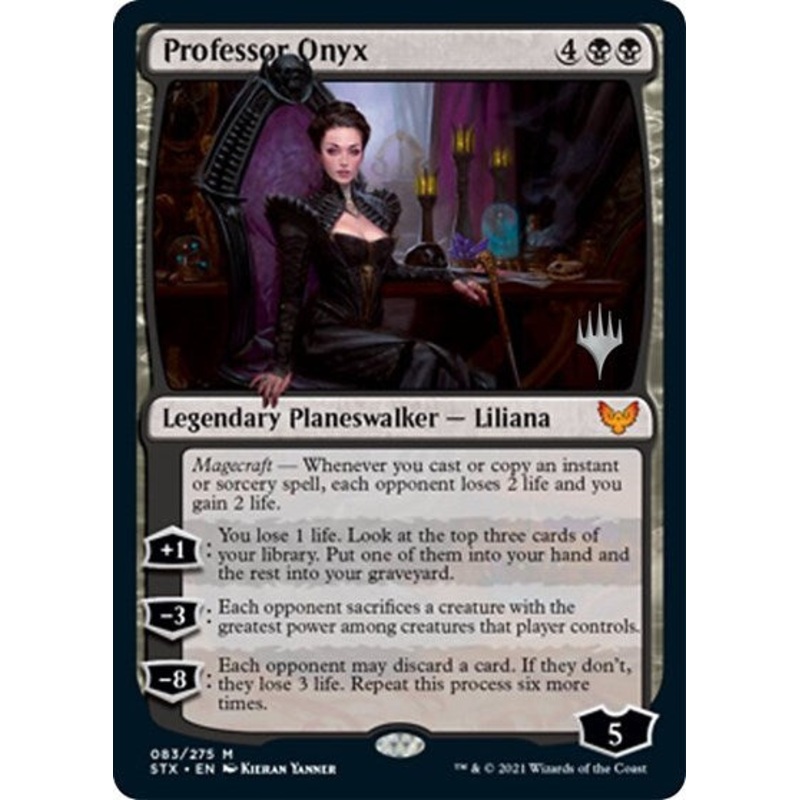 Professor Onyx (Promo Pack) [Strixhaven: School of Mages Promos]