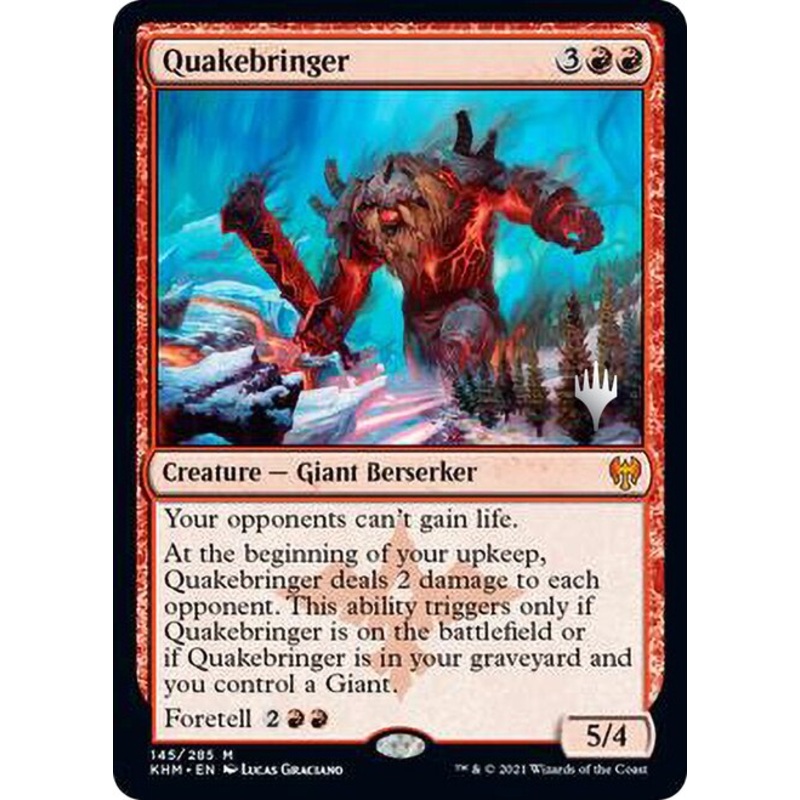 Quakebringer (Promo Pack) [Kaldheim Promos]