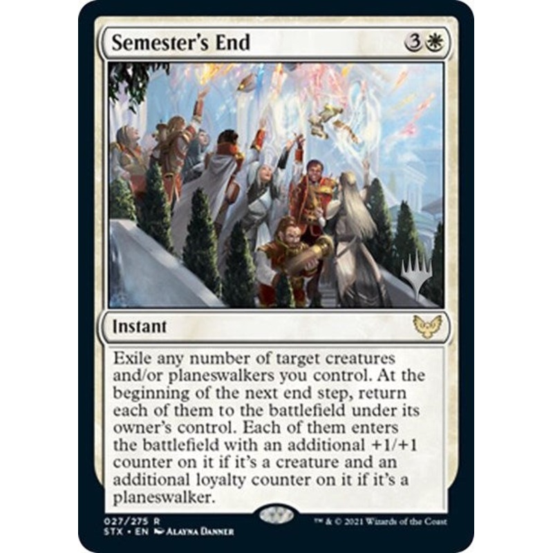 Semester's End (Promo Pack) [Strixhaven: School of Mages Promos]
