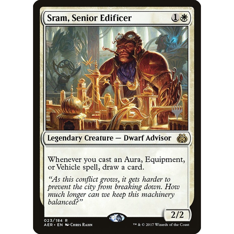 Sram, Senior Edificer [Aether Revolt Promos]