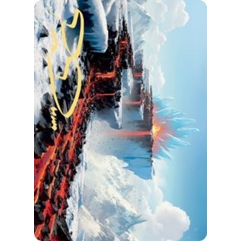 Surtland Frostpyre Art Card (Gold-Stamped Signature) [Kaldheim Art Series]