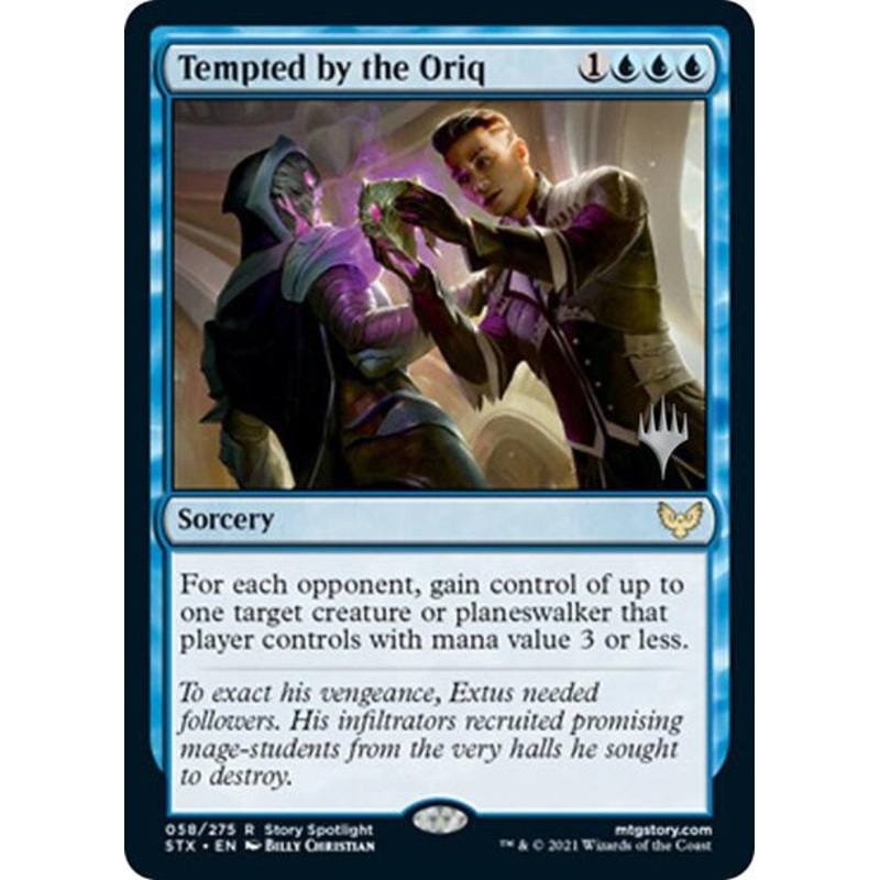 Tempted by the Oriq (Promo Pack) [Strixhaven: School of Mages Promos]