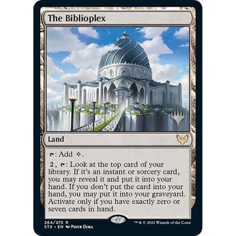 The Biblioplex (Promo Pack) [Strixhaven: School of Mages Promos]