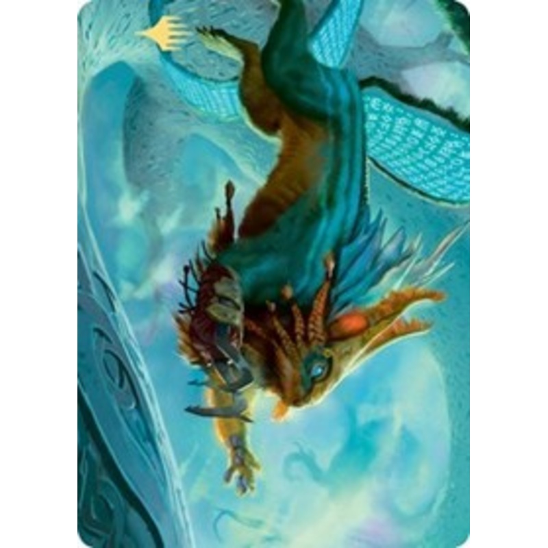 Toski, Bearer of Secrets Art Card (Gold-Stamped Signature) [Kaldheim Art Series]