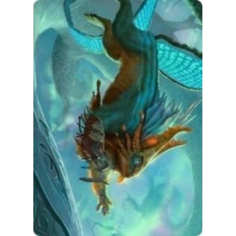 Toski, Bearer of Secrets Art Card [Kaldheim Art Series]