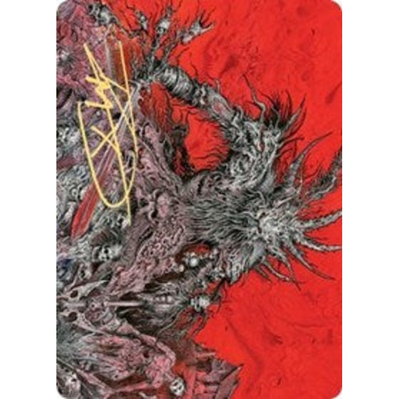 Varragoth, Bloodsky Sire Art Card (Gold-Stamped Signature) [Kaldheim Art Series]