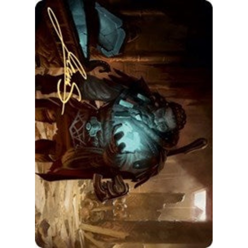 Vault Robber Art Card (Gold-Stamped Signature) [Kaldheim Art Series]