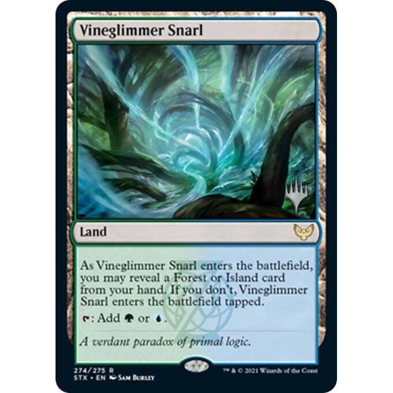 Vineglimmer Snarl (Promo Pack) [Strixhaven: School of Mages Promos]