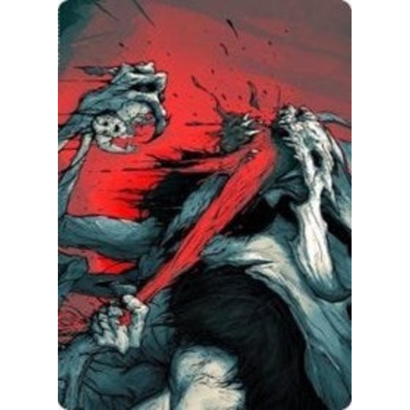Vorinclex, Monstrous Raider 2 Art Card [Kaldheim Art Series]