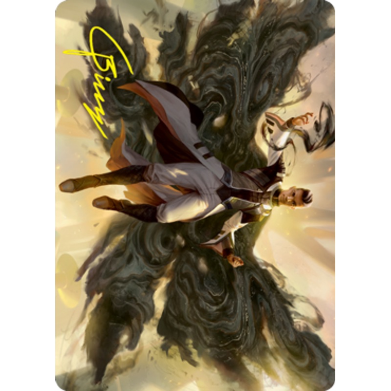 Arrogant Poet Art Card (Gold-Stamped Signature) [Strixhaven: School of Mages Art Series]