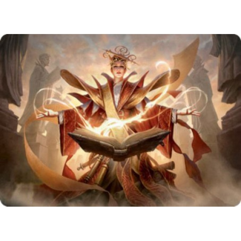 Augusta, Dean of Order Art Card [Strixhaven: School of Mages Art Series]