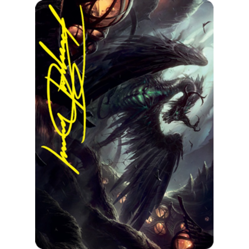 Beledros Witherbloom Art Card (Gold-Stamped Signature) [Strixhaven: School of Mages Art Series]