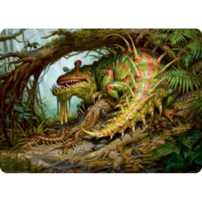 Blex, Vexing Pest Art Card [Strixhaven: School of Mages Art Series]