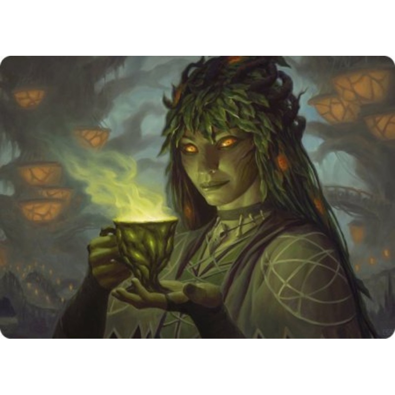 Dina, Soul Steeper Art Card [Strixhaven: School of Mages Art Series]