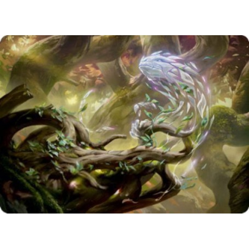 Emergent Sequence Art Card [Strixhaven: School of Mages Art Series]