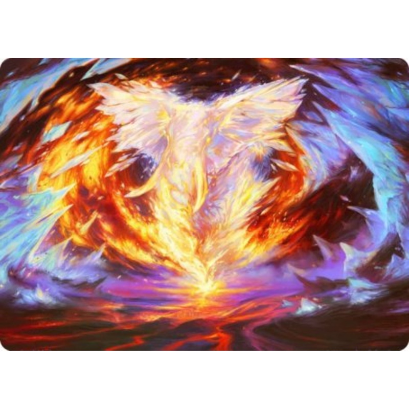Magma Opus Art Card [Strixhaven: School of Mages Art Series]