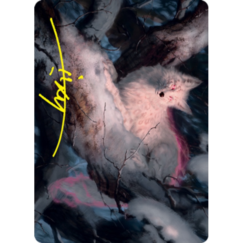 Mila, Crafty Companion Art Card (Gold-Stamped Signature) [Strixhaven: School of Mages Art Series]