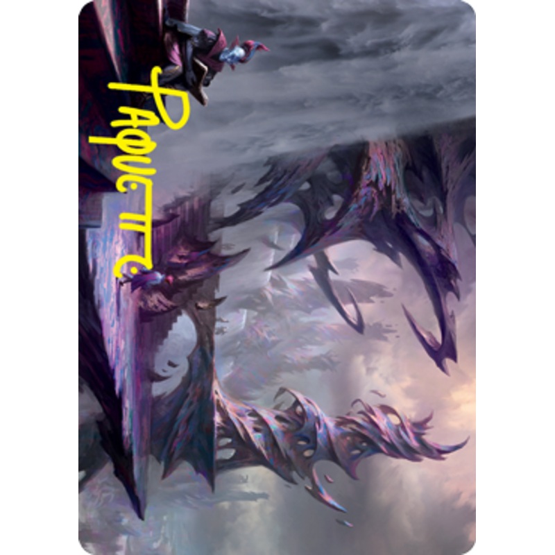 Prismari Campus Art Card (Gold-Stamped Signature) [Strixhaven: School of Mages Art Series]