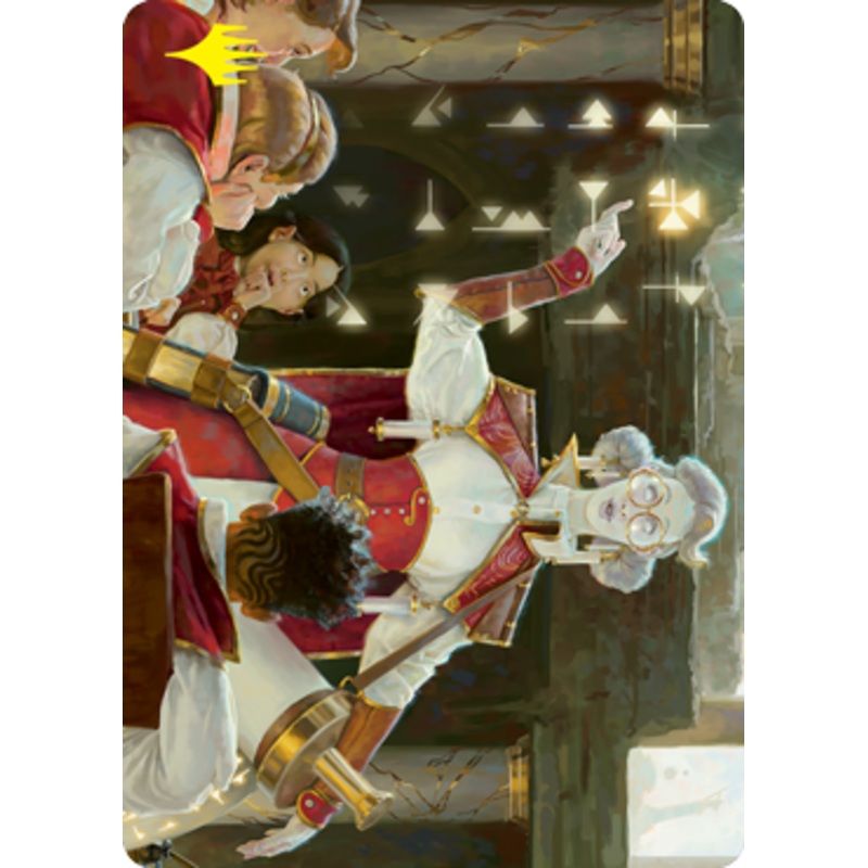 Professor of Symbology Art Card (Gold-Stamped Signature) [Strixhaven: School of Mages Art Series]