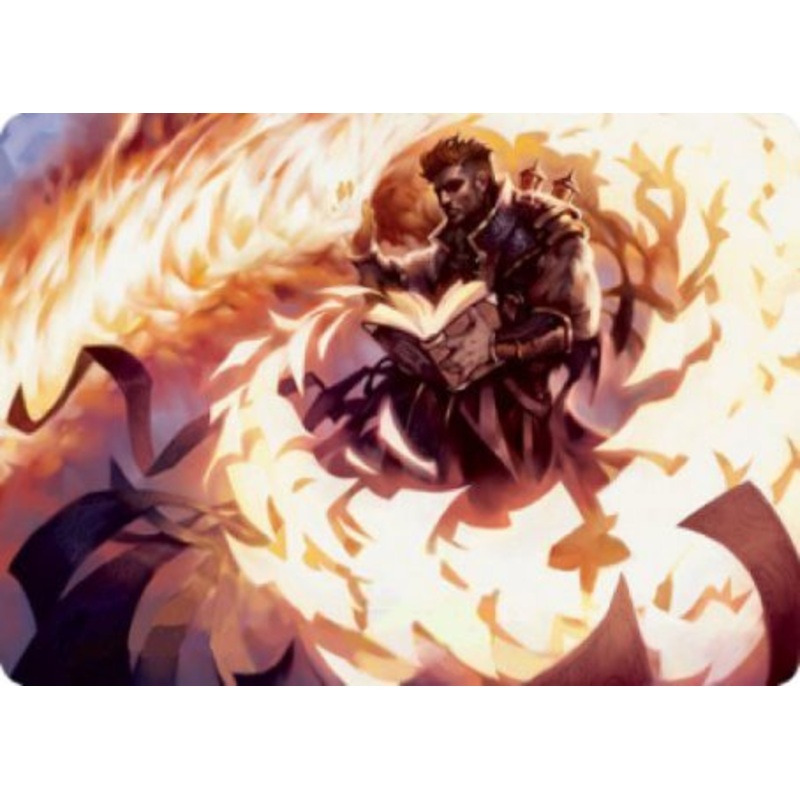 Revel in Silence Art Card [Strixhaven: School of Mages Art Series]