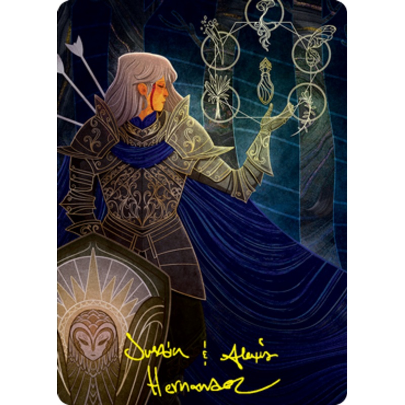 Revitalize Art Card (Gold-Stamped Signature) [Strixhaven: School of Mages Art Series]