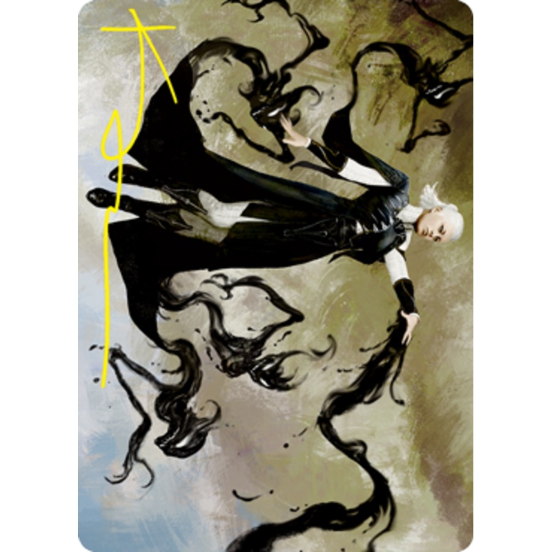 Shadewing Laureate Art Card (Gold-Stamped Signature) [Strixhaven: School of Mages Art Series]