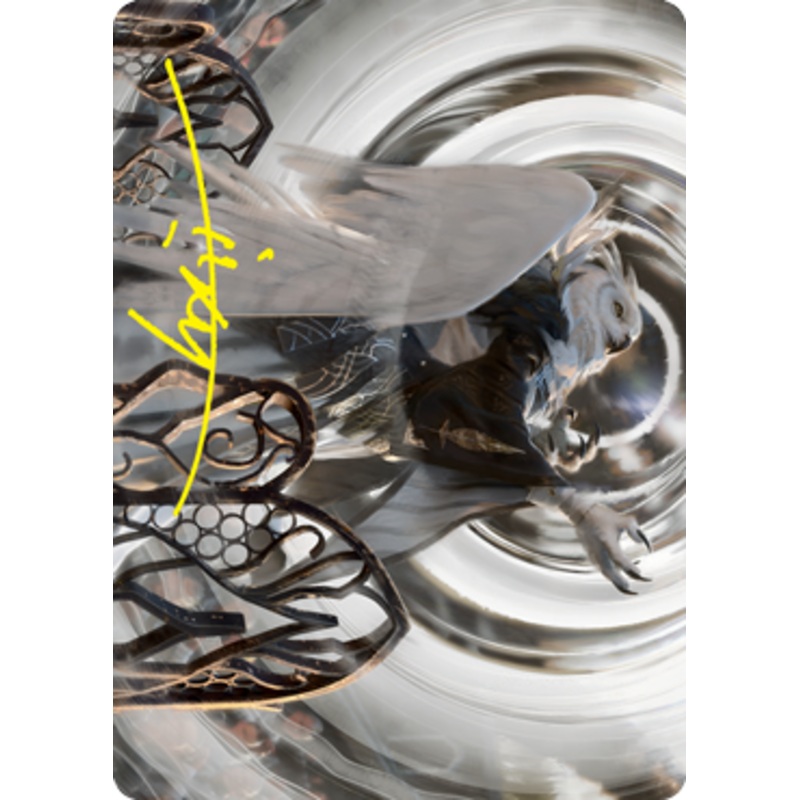 Shaile, Dean of Radiance Art Card (Gold-Stamped Signature) [Strixhaven: School of Mages Art Series]