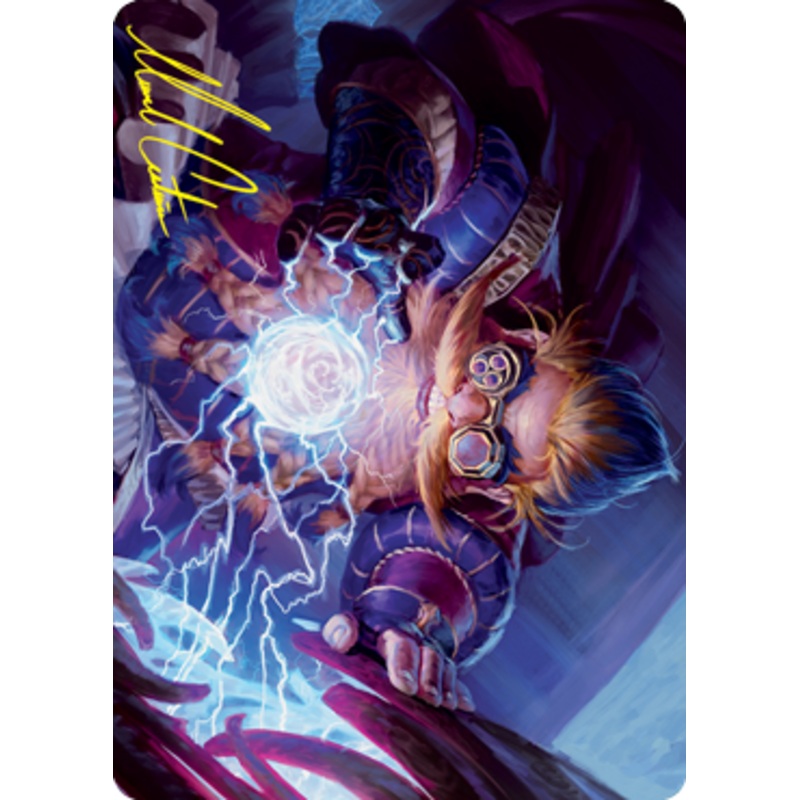 Storm-Kiln Artist Art Card (Gold-Stamped Signature) [Strixhaven: School of Mages Art Series]