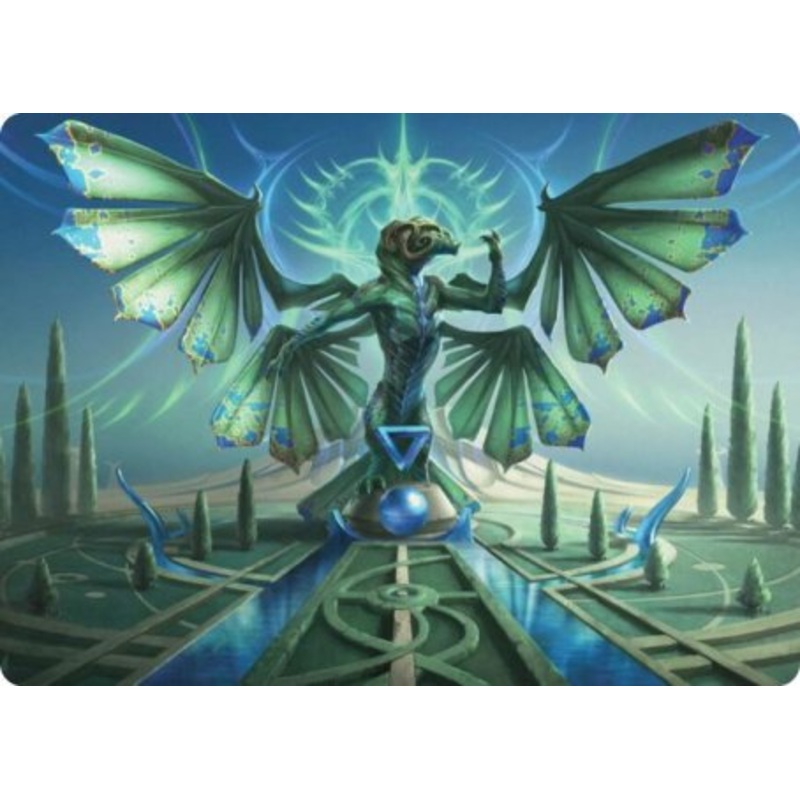 Tanazir Quandrix Art Card [Strixhaven: School of Mages Art Series]